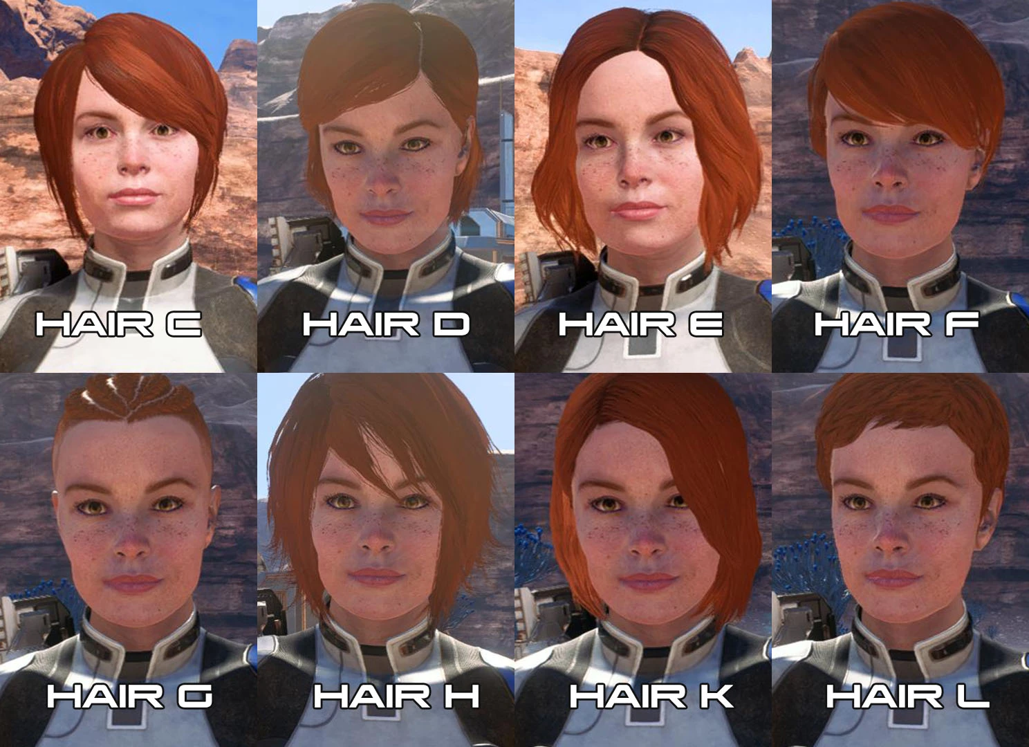 Mass Effect: Andromeda "Ginger Cora"