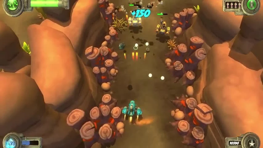 Blue Rider - Геймплей - Part 1 (Stage 1 & 2)