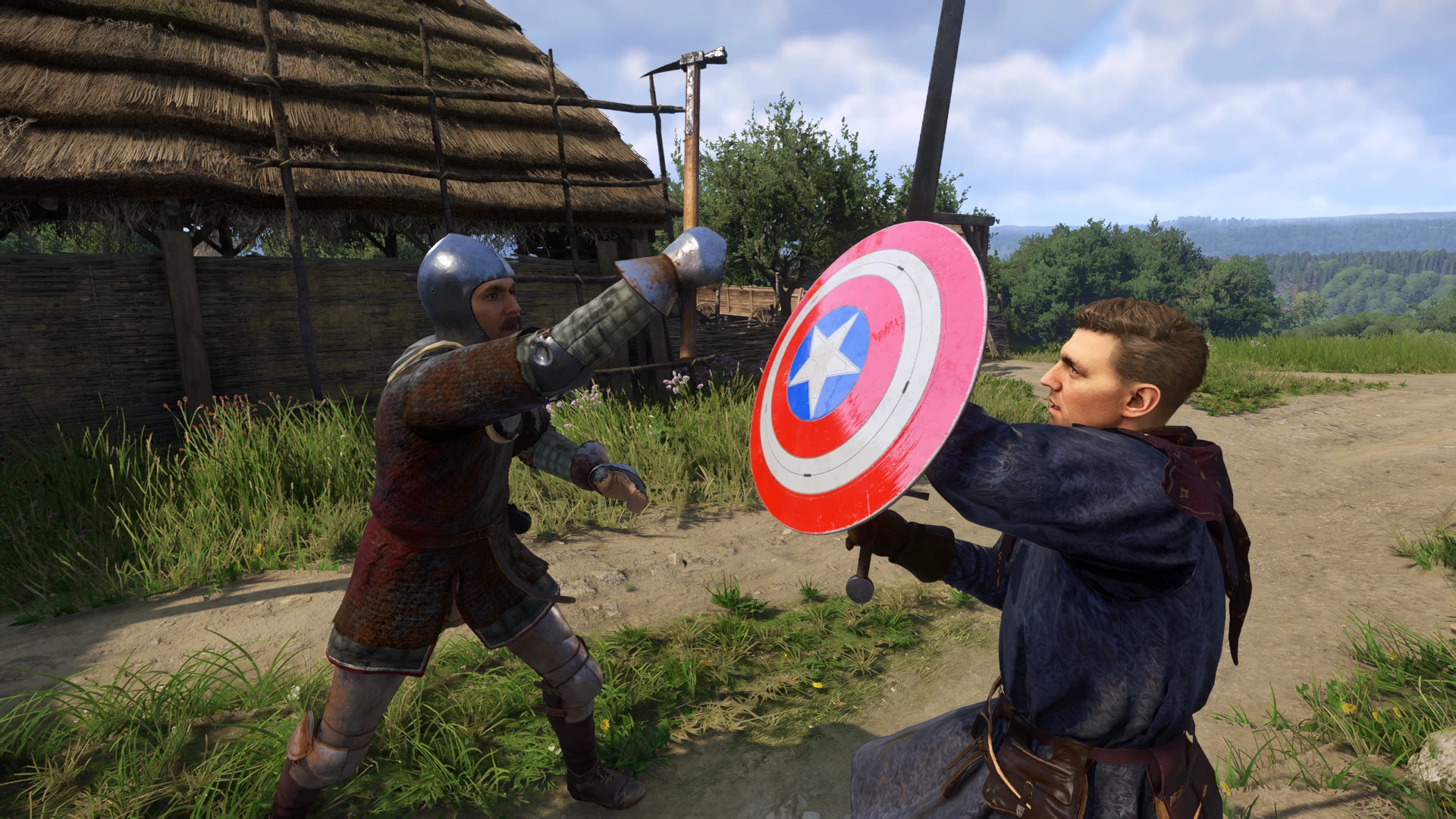 Kingdom Come: Deliverance 2 "Щит Капитана Америки"