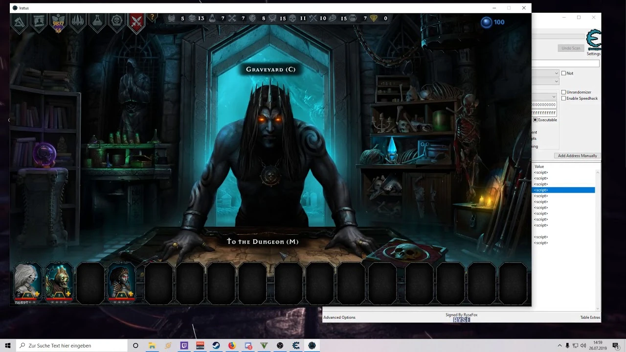 Iratus: Lord of the Dead: Таблица для Cheat Engine [UPD: 30.07.2019] {Rysefox}