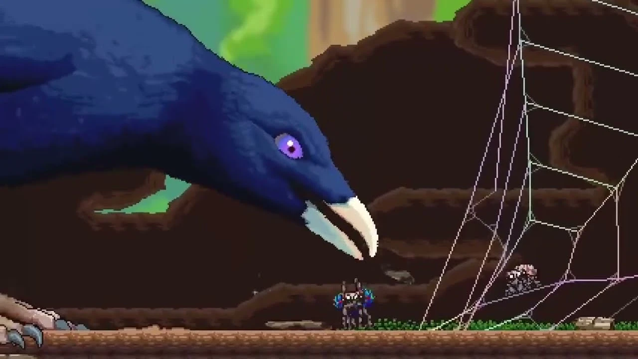 Очаровательный 2D-платформер про паука Webbed получит физическую версию для Switch на следующей неделе