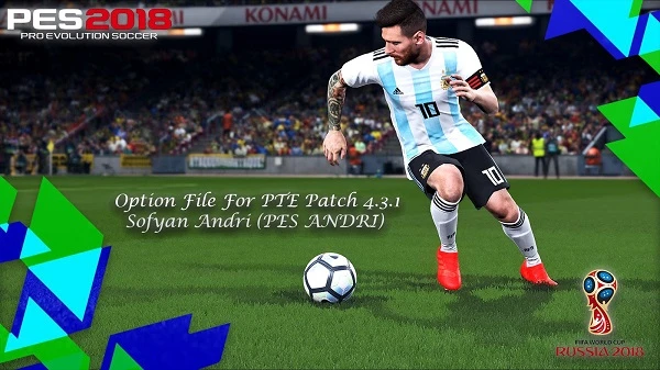 PES 2018 "Option File For PTE 4.3.1"