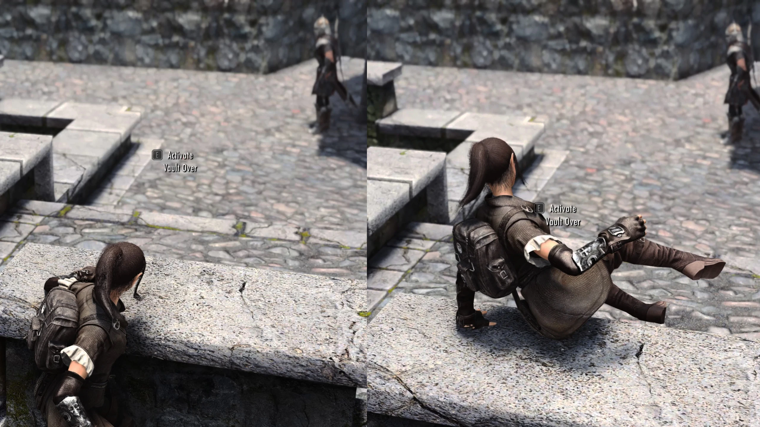 Skyrim SE "Мод EVG Animated Traversal с дополнительными анимациями"