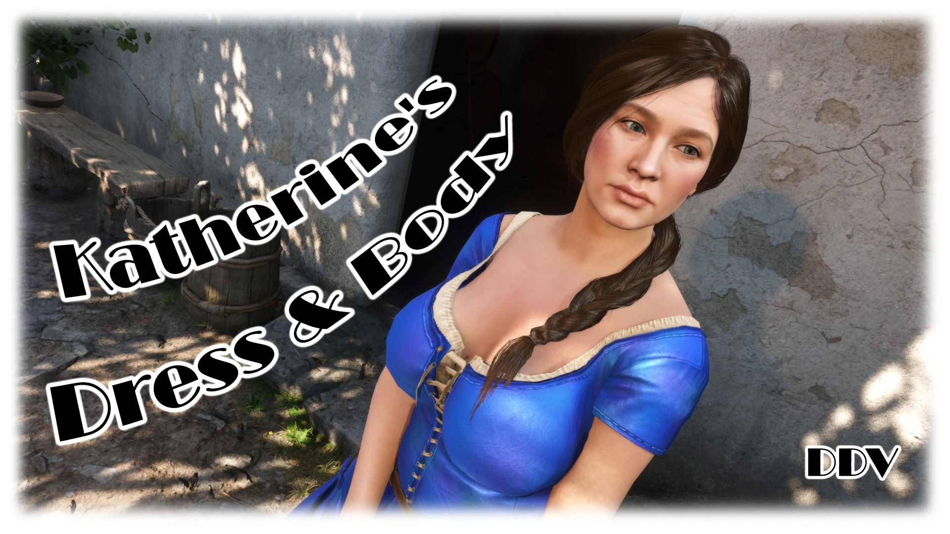 Kingdom Come: Deliverance 2 "Ретекстур платья и новое тело для Катерины"