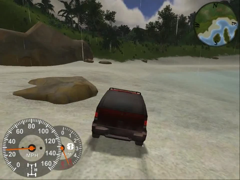 Прохождение 4х4: Evolution 2 #18 - Миссия: Остров черепа - Аварийный контакт