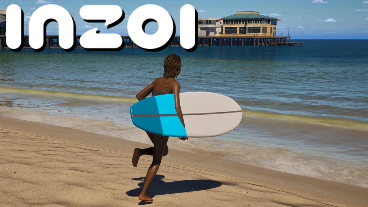 InZOI: как освоить серфинг