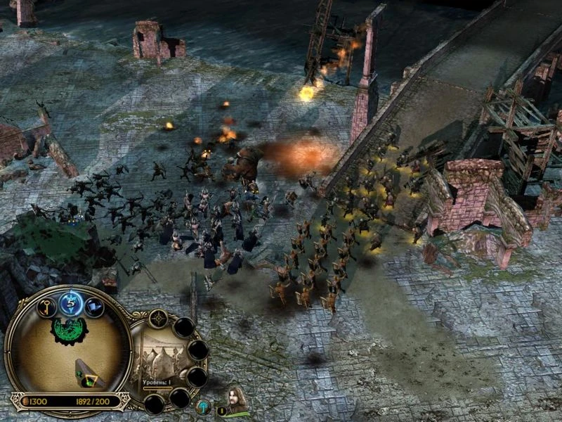 Lord of the Rings: BFME II The Rise of the Witch-king "Карта - Minas Tirith: City of Kings"