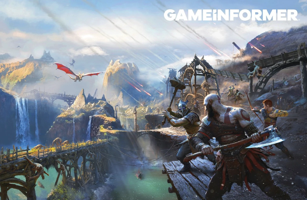 God of War Ragnarok украсила обложку 349-го выпуска Game Informer. Представлены новые скриншоты