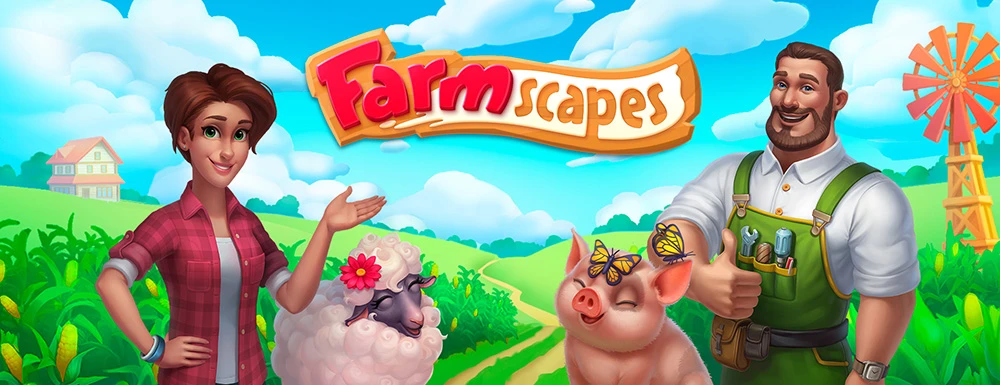 Состоялся мировой релиз Farmscapes, новой игры Playrix