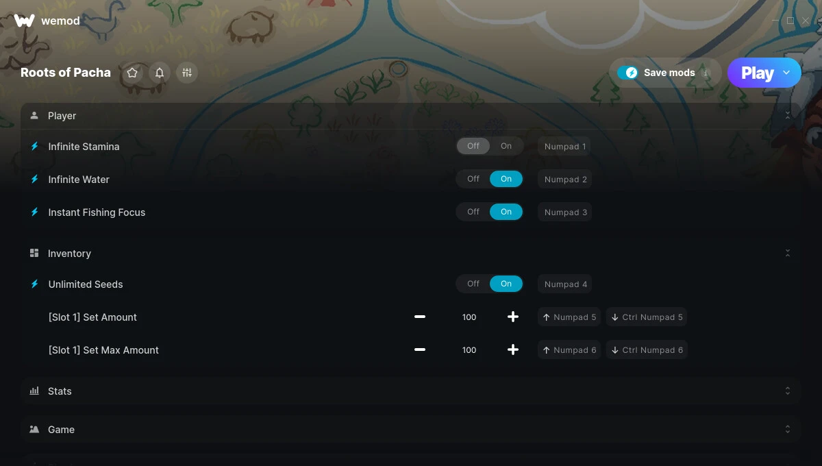 Roots of Pacha "Трейнер +12" [UPD: 01.08.2023] {GreenHouse / WeMod}