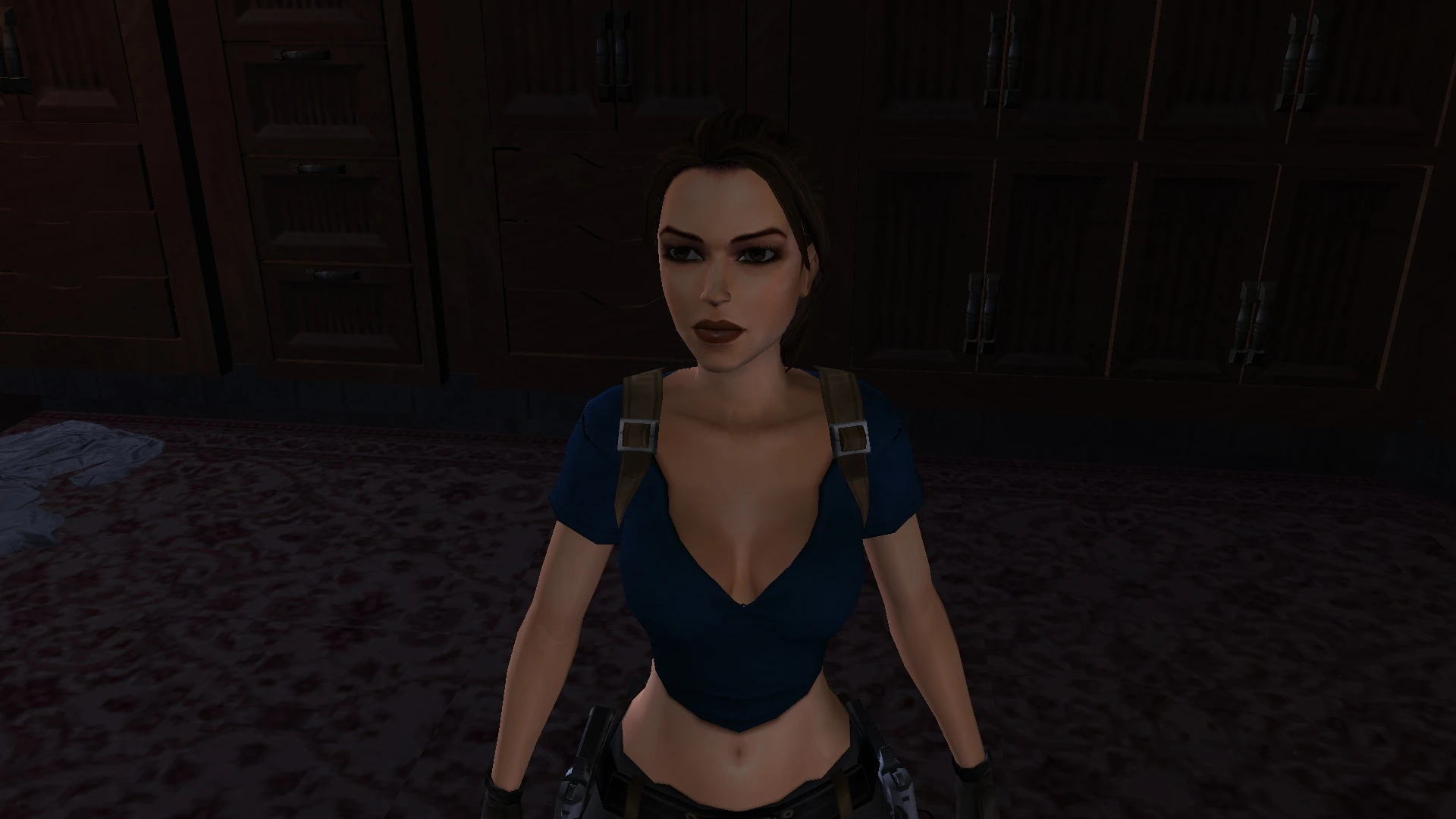 Tomb Raider Anniversary "Синий костюм Без черной вставки для Anniversary "