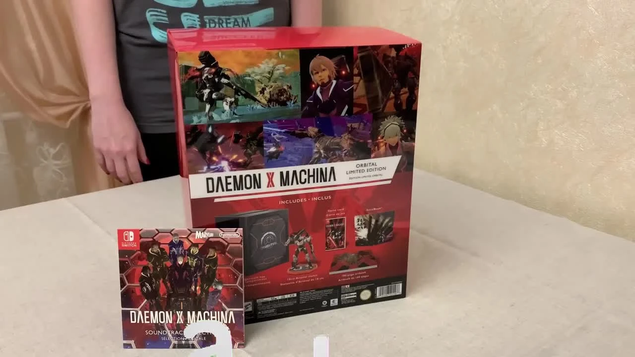 Распаковка Daemon x Machina: "Orbital Limited Edition"