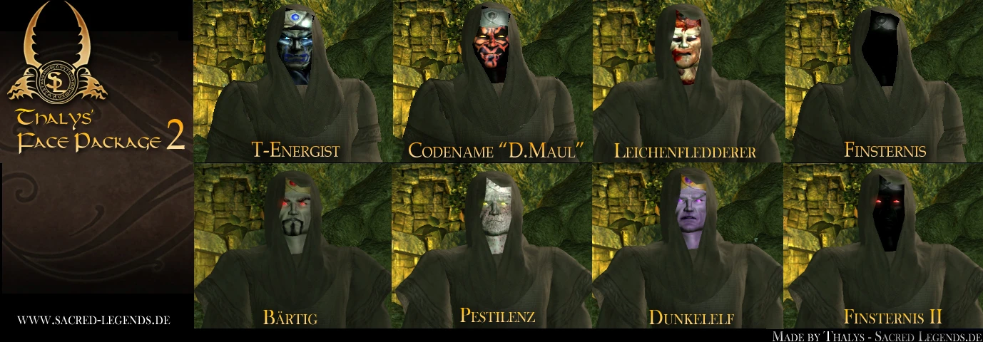 Sacred 2: Fallen Angel "Face Mod inquisitor"