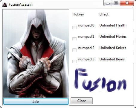 Assassin's Creed - Brotherhood: Трейнер (+4) [1.01] {FusionX2}