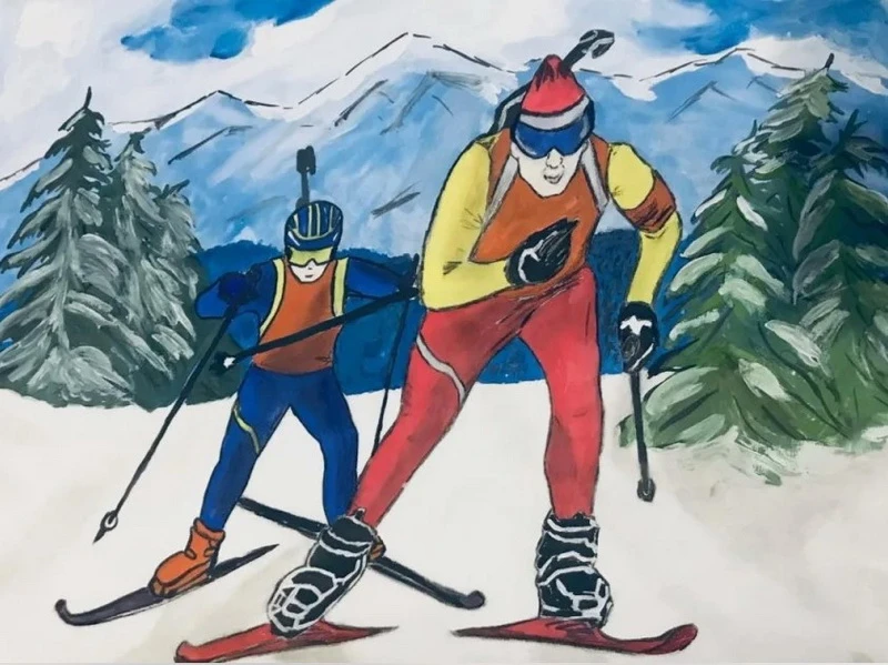 The Sims 2 ''Карьера Лыжный спорт на русском языке''