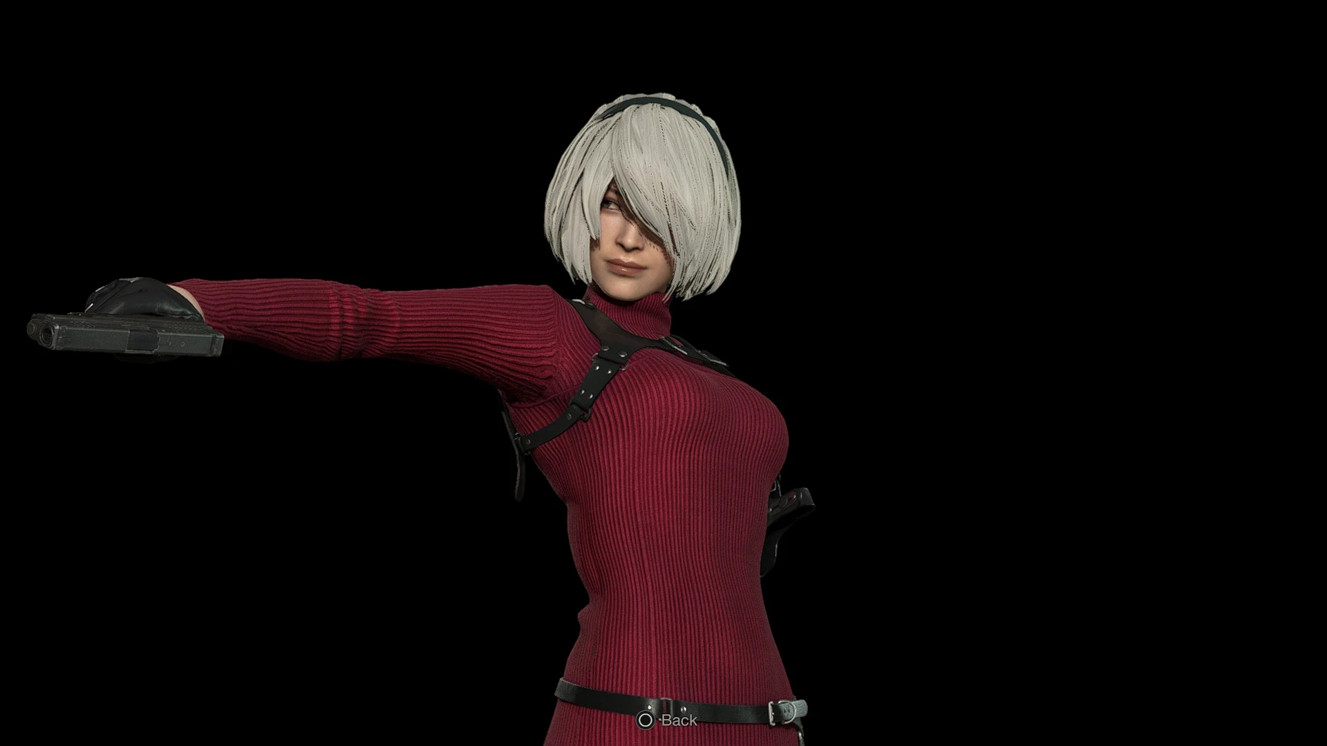 Resident Evil 4 Remake "Причёска 2B для Ады"