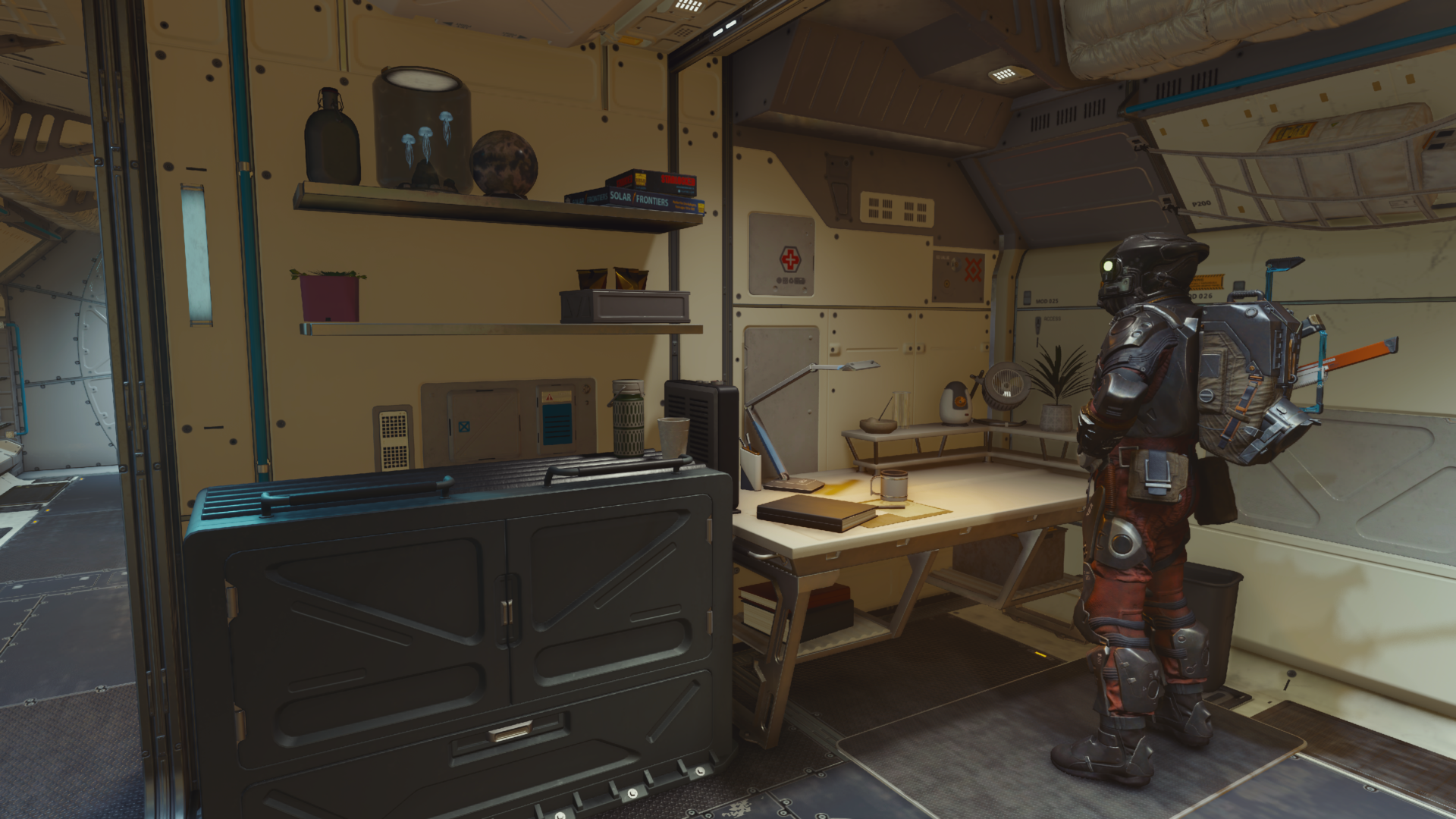 Все предметы будут перемещены в грузовой отсек