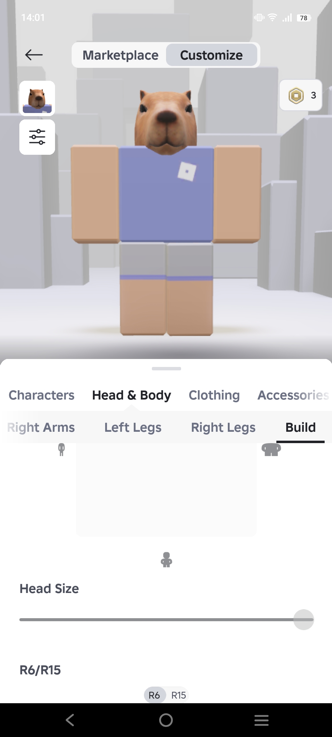 Баг со скином капибары