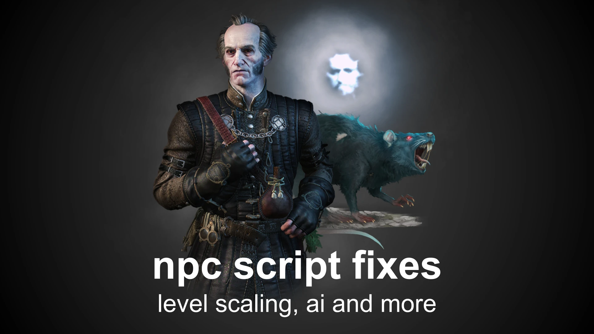 Witcher 3 "Фикс скриптов для персонажей"