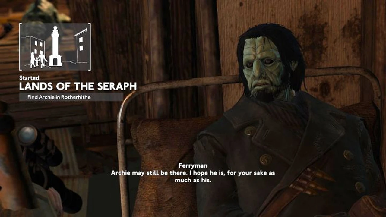 Прохождение квеста "Земля Серафима" в Fallout London