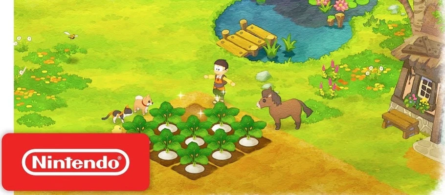 Опубликована английская версия трейлера об общении с жителями в игре Doraemon Story of Seasons