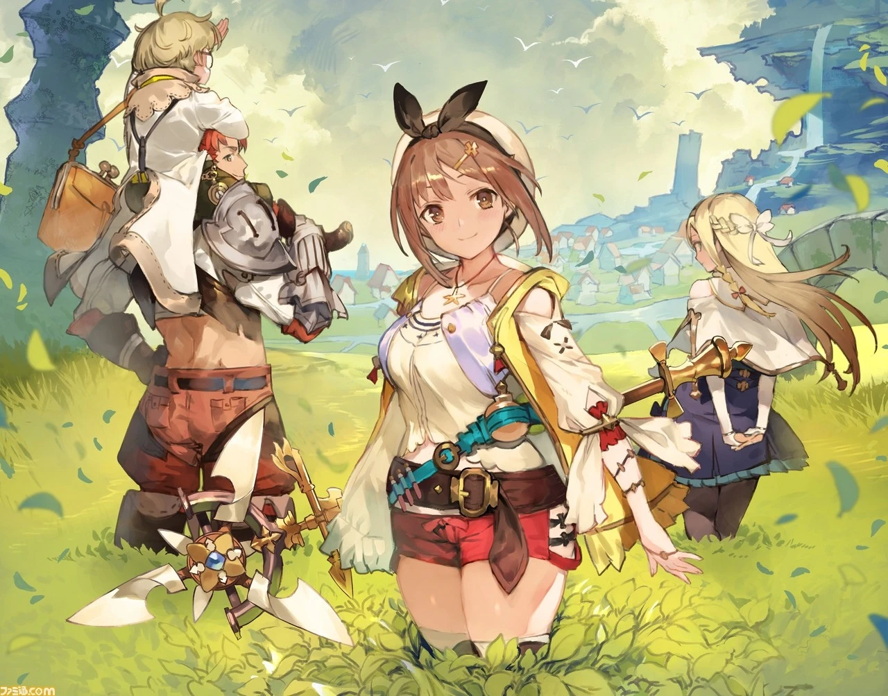 Atelier Ryza - Открытие Официального Сайта, Первые Скриншоты и Видео