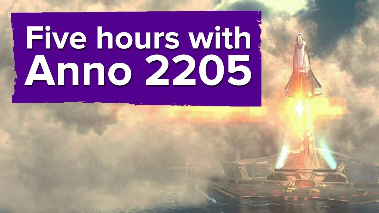 Пять минут игрового процесса Anno 2205