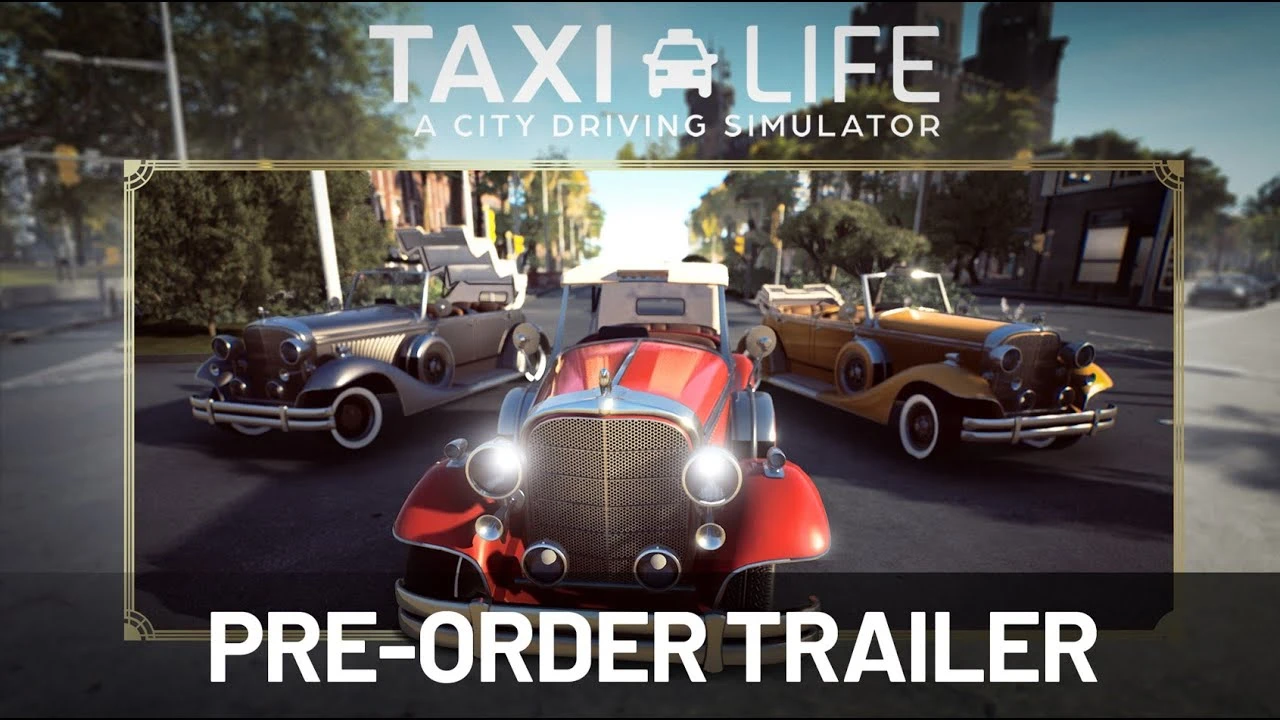 Новый трейлер Taxi Life: A City Driving Simulator раскрывает дату релиза