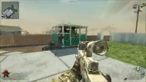 Call of Duty Black Ops "Quick scope in Black Ops MP"
