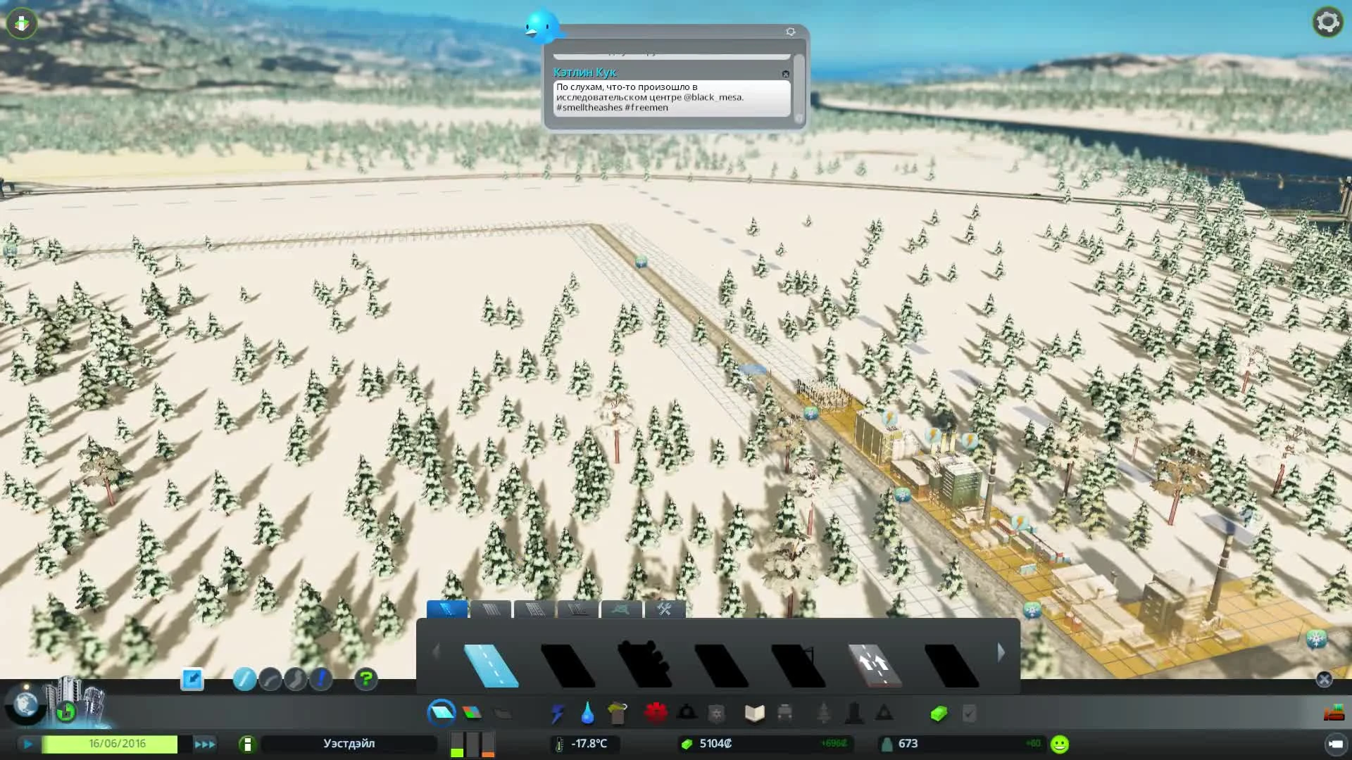 Cities: Skylines Snowfall - обзор и первый взгляд