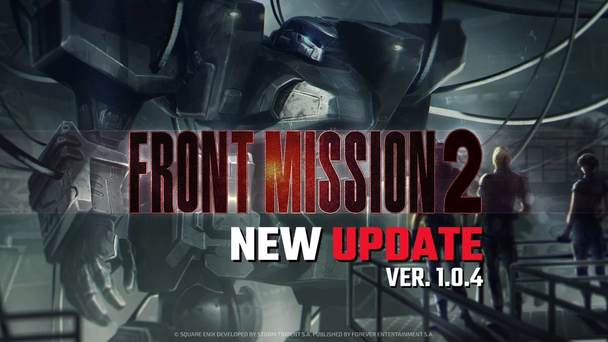 Обновление 1.0.4 для ремейка Front Mission 2 изменяет баланс сложности, исправляет внутриигровые ролики и другое