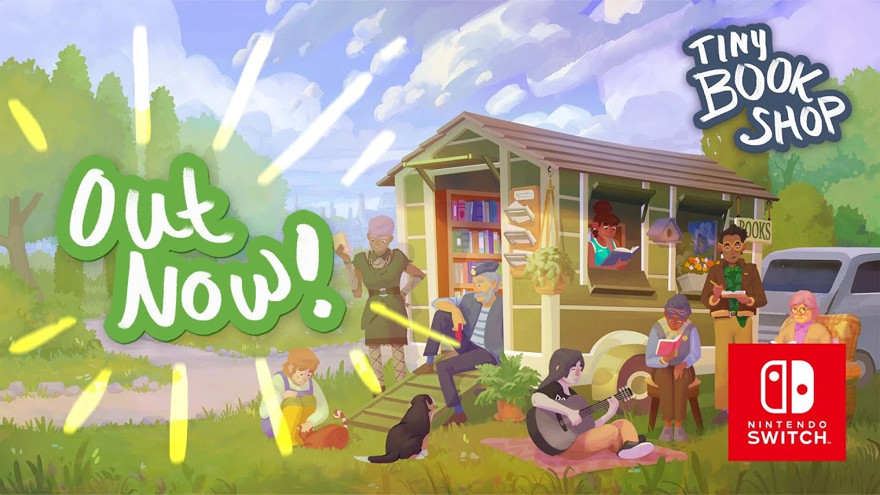 Состоялся релиз уютного симулятора управления Tiny Bookshop