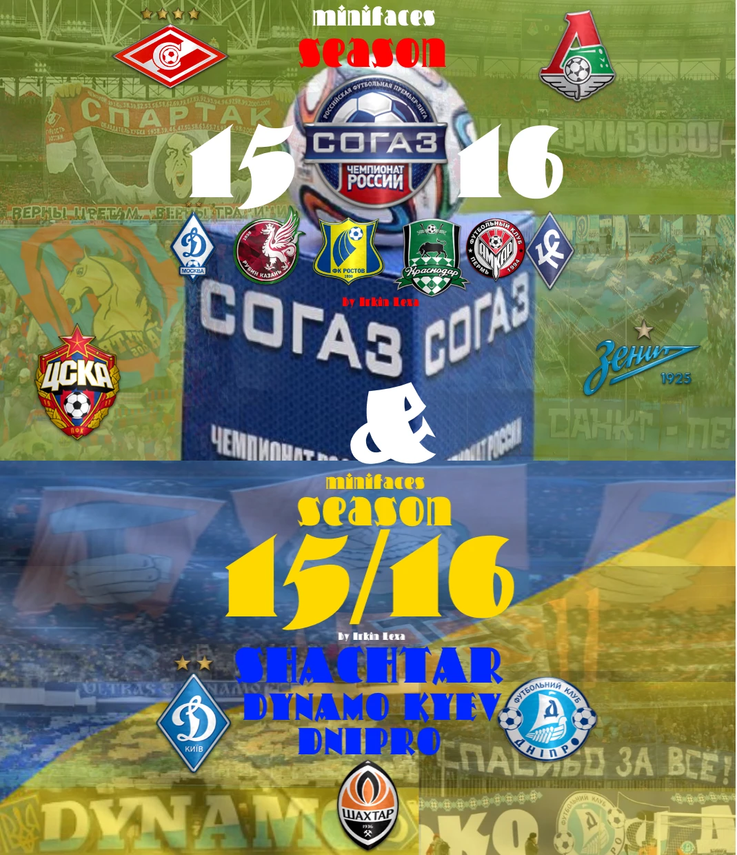 FIFA 15 "RUSSIA & UKRAIN Clubs 2015"