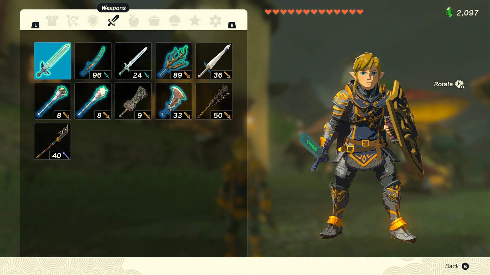 The Legend of Zelda: Tears of the Kingdom "Новый вид "Хайлийских Доспехов""