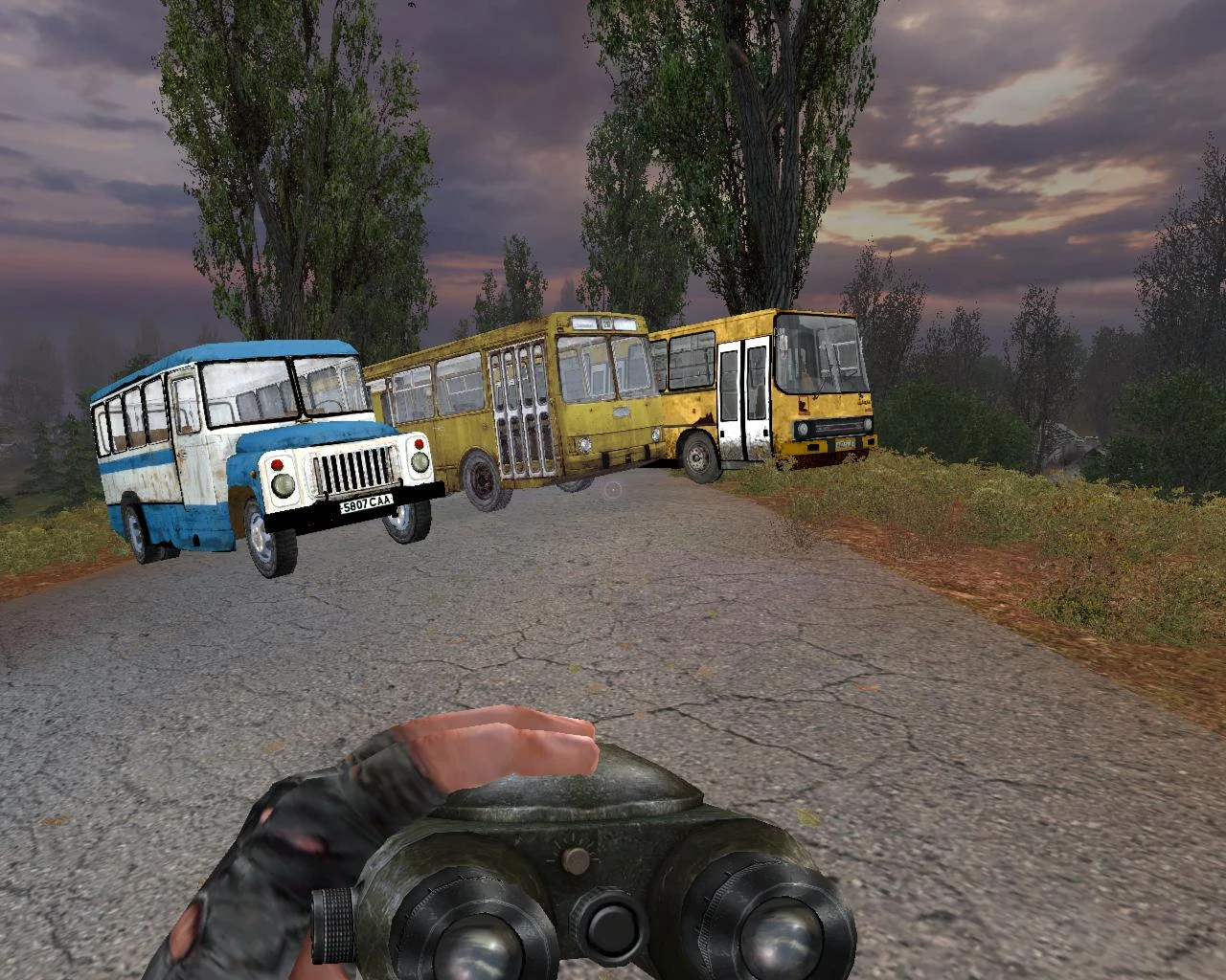 S.T.A.L.K.E.R "Пак автобусов"