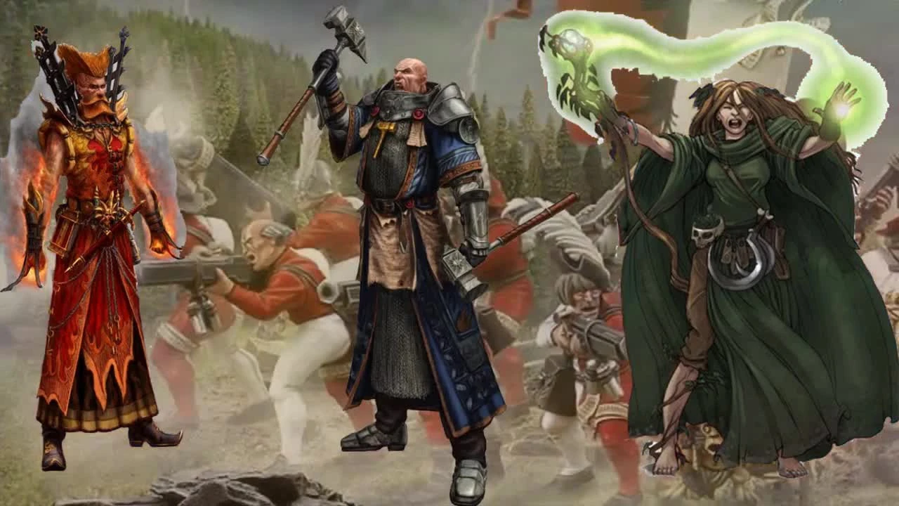 Обзор игры Warhammer: Mark of Chaos | Печать Хаоса