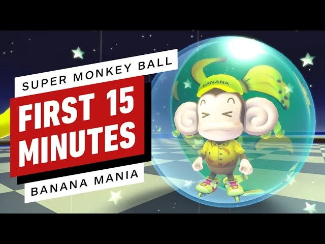 Первые 15 минут геймплея Super Monkey Ball: Banana Mania
