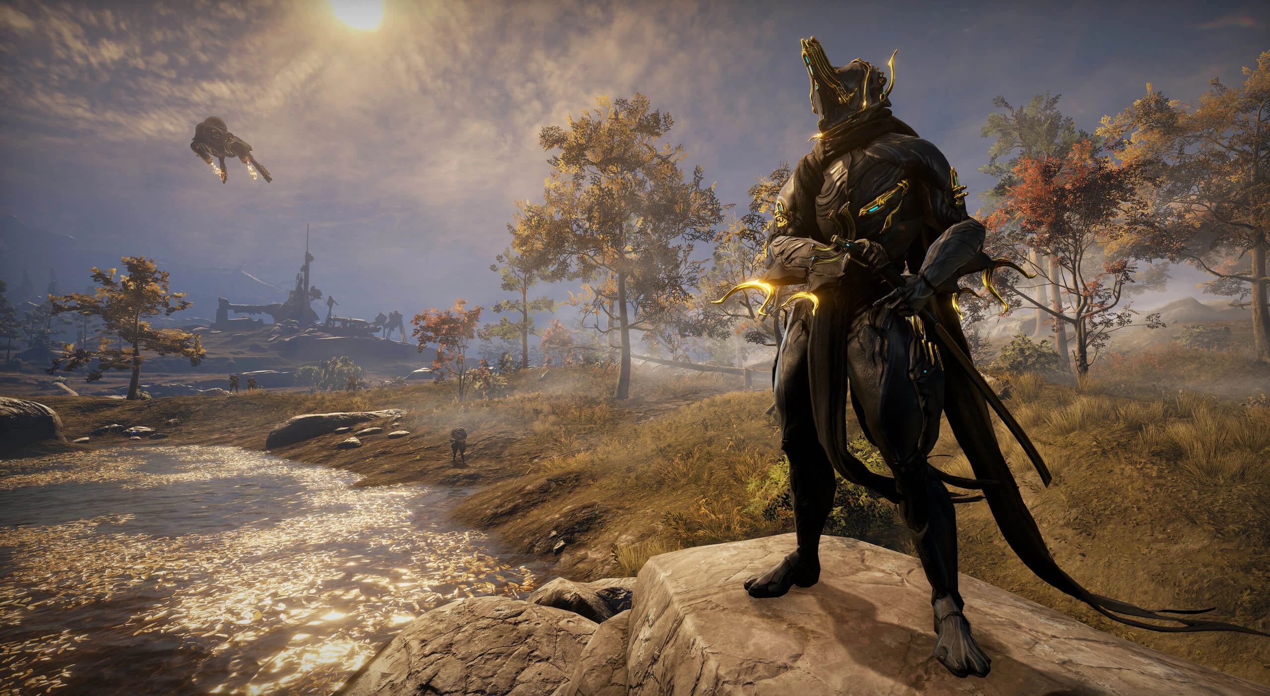 Сравнение скриншотов Warframe нового и старого поколения