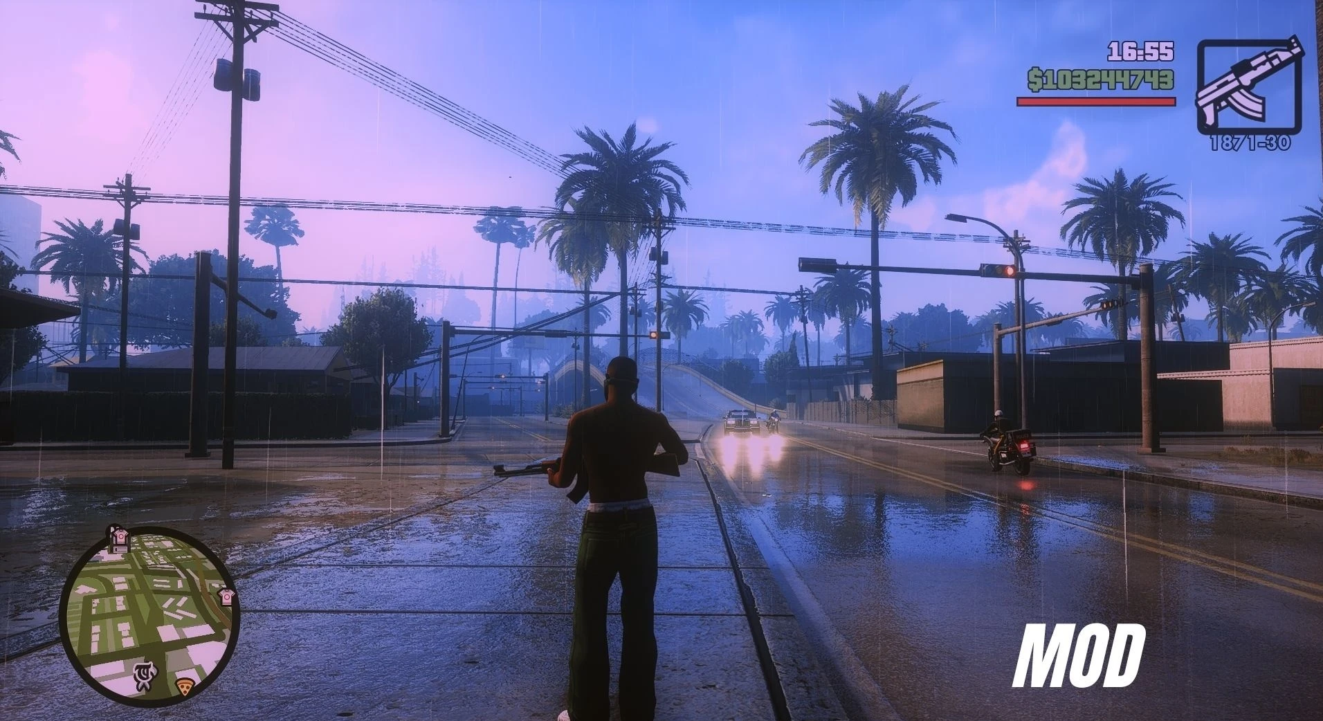 Grand Theft Auto: The Trilogy (San Andreas) "Прекрасная атмосфера"