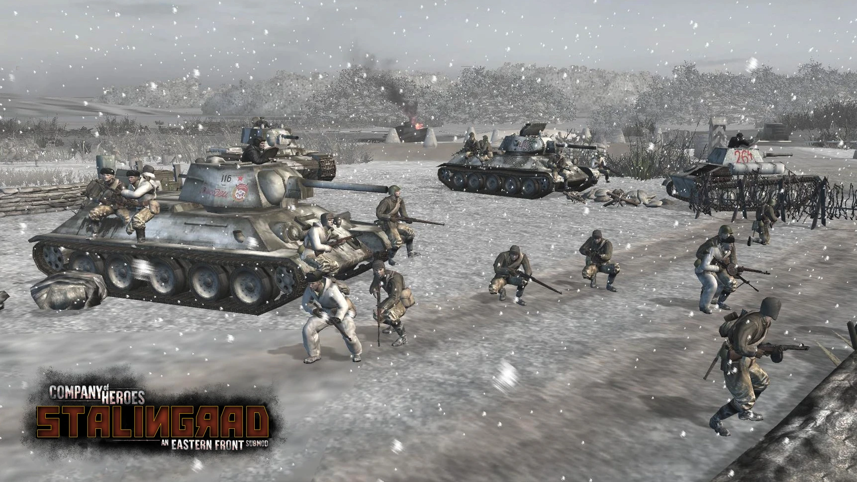 Для Company of Heroes вышла фанатская кампания "Сталинград 42"