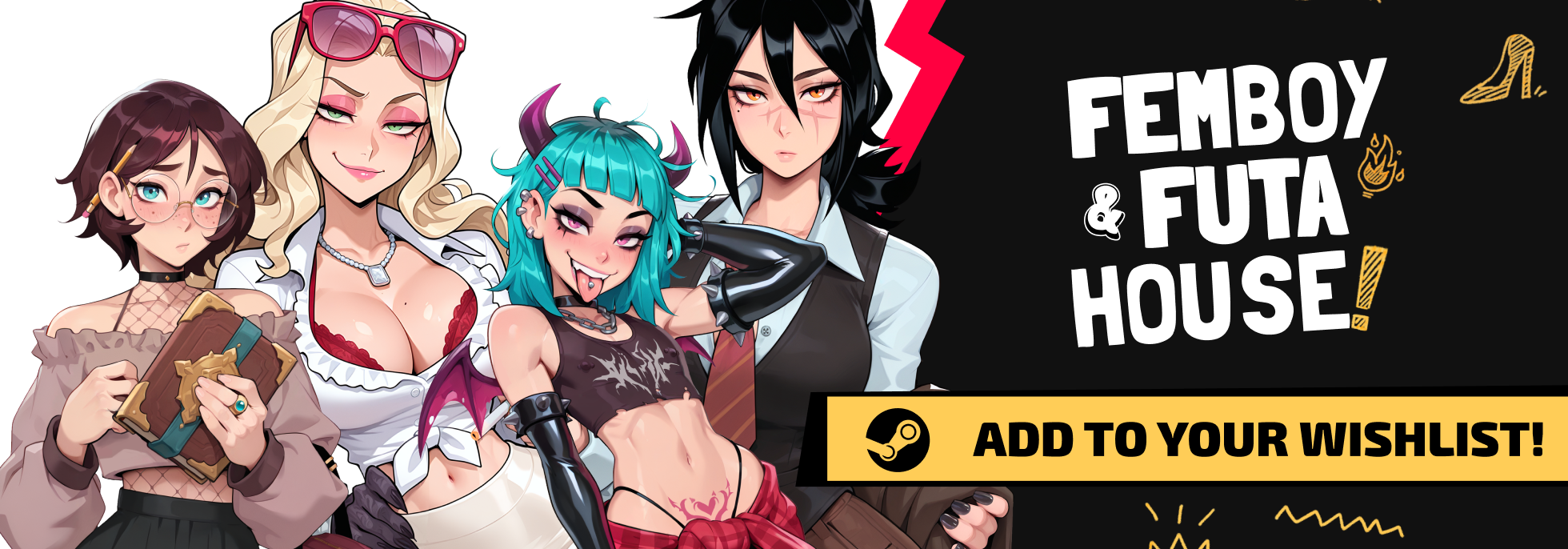 Разработчики FEMBOY FUTA HOUSE поделились планами на 2025