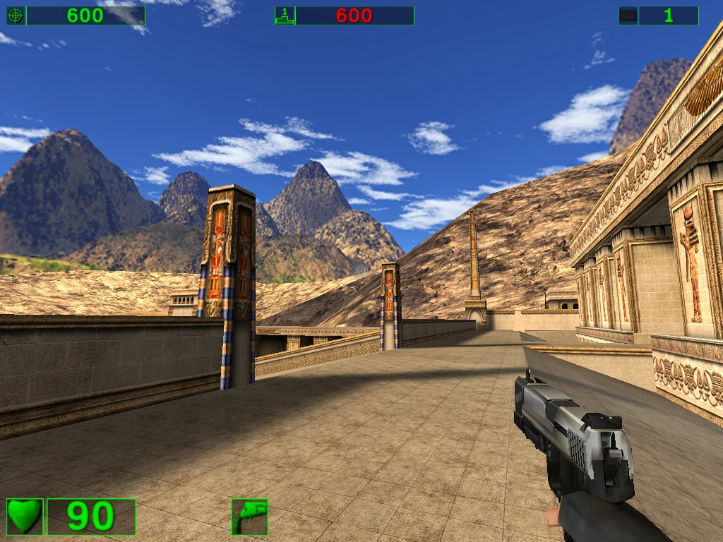 Serious Sam: The First Encounter : "Пистолет-USP_ MATCH"