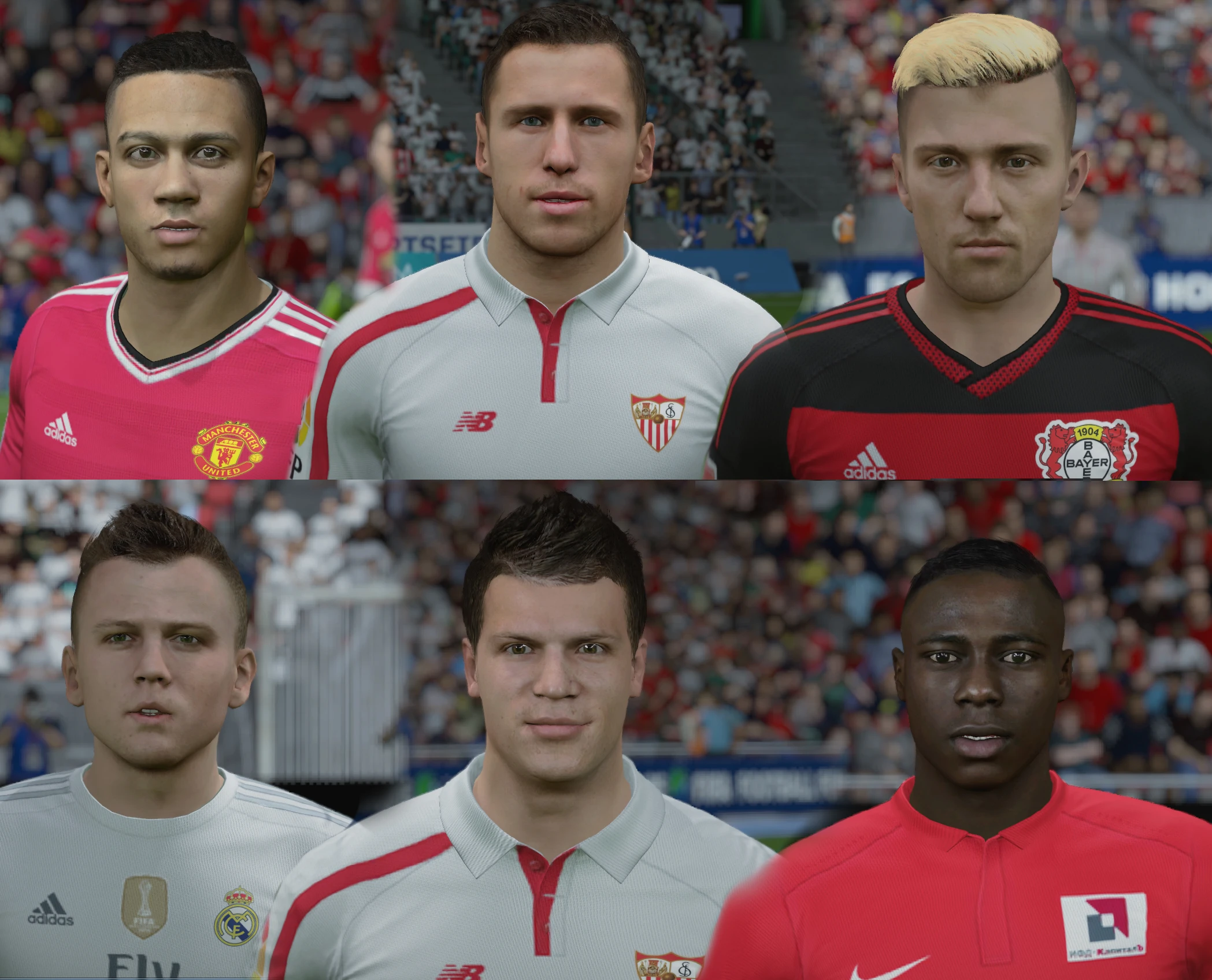 FIFA 16 "Facepack #1 by EgorPl"