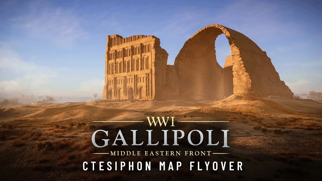 Gallipoli получит карту Ктесифон: первый взгляд на историческую битву Первой мировой