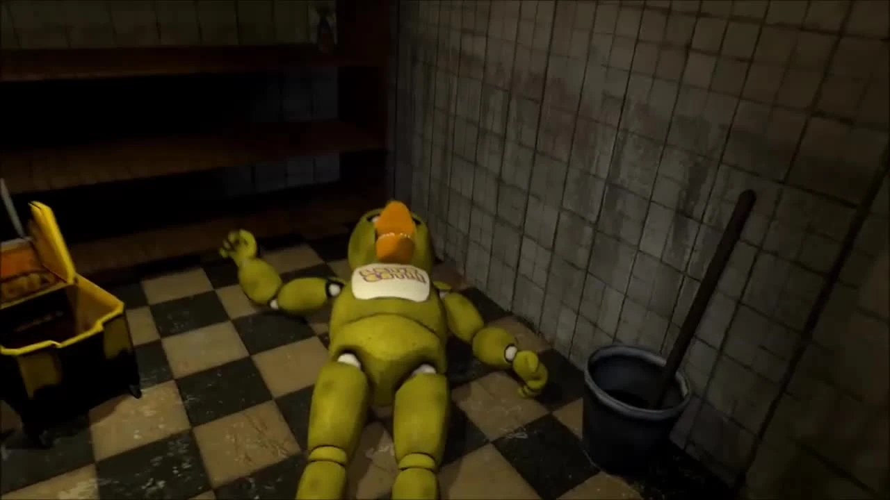 Кратос играет в Five Nights at Freddy