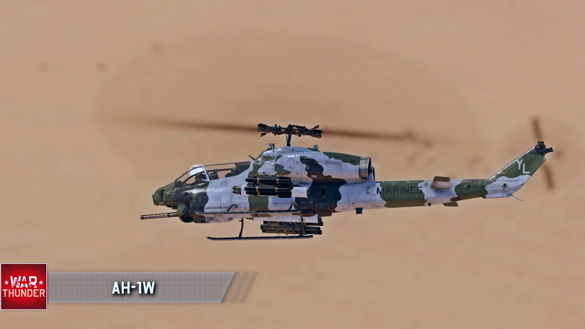 В обновление Alpha Strike для War Thunder в игре появится AH-1W Super Cobra