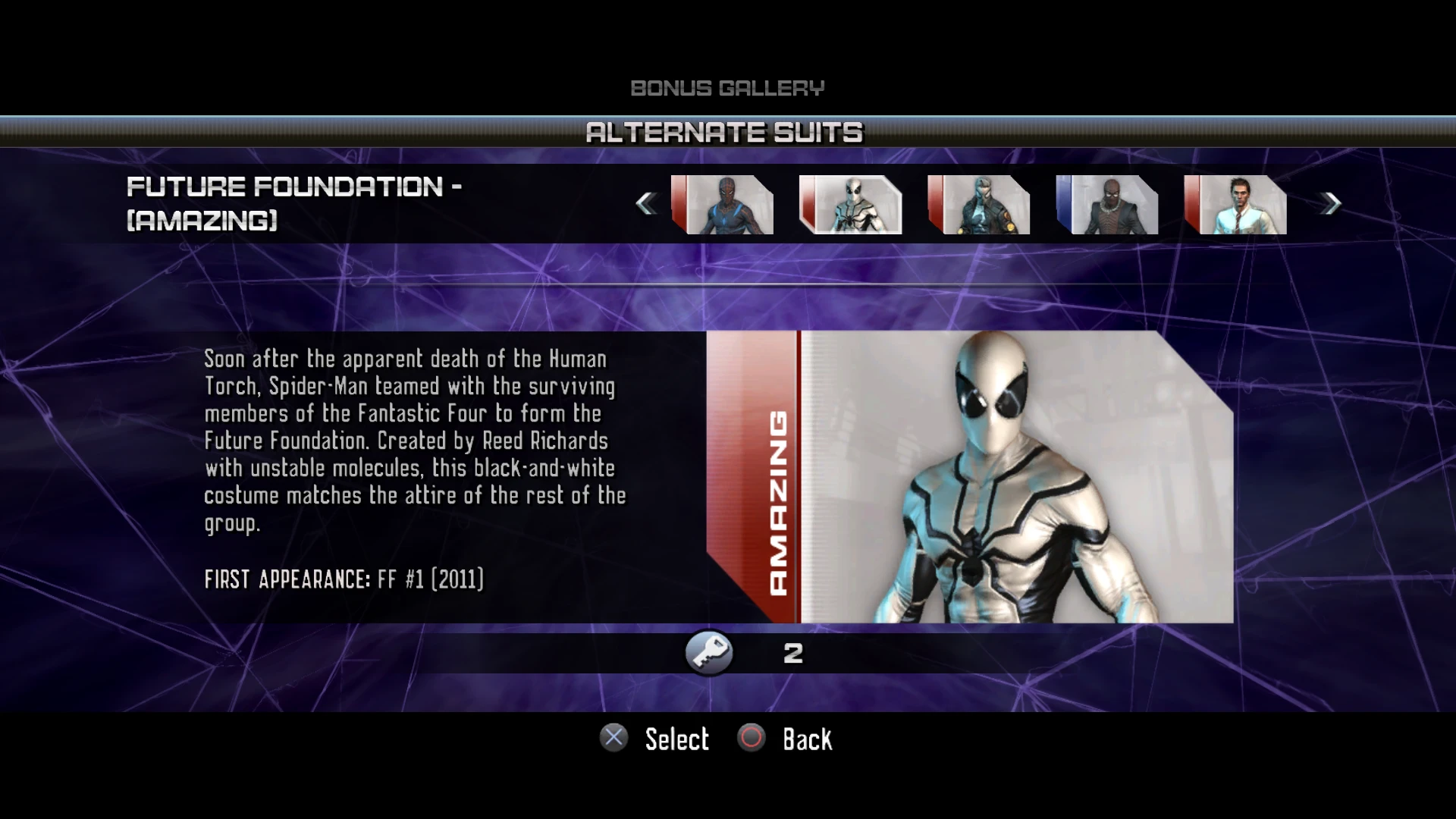 Spider-Man: Edge of Time: Чит-Коды