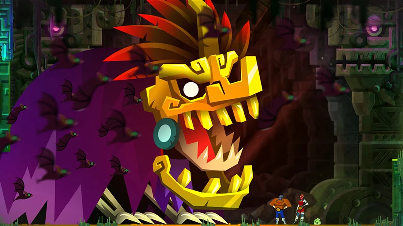 Дебютный геймплей увлекательного платформера Guacamelee! 2 для PC и PS4