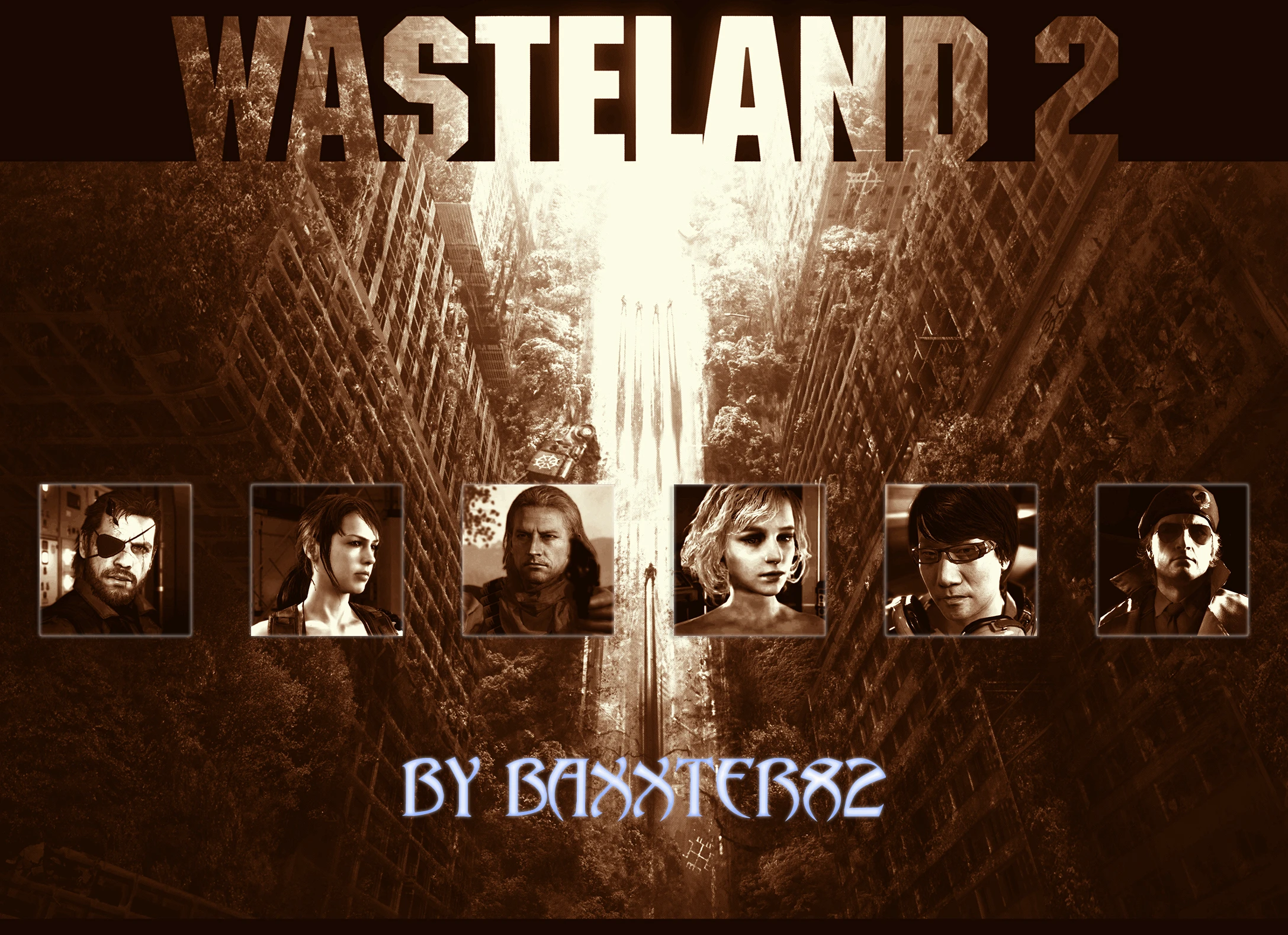 Wasteland 2 "Небольшой пак портретов MGS V TPP ретро стиль (Custom Portraits pack MGS V TPP retro)"