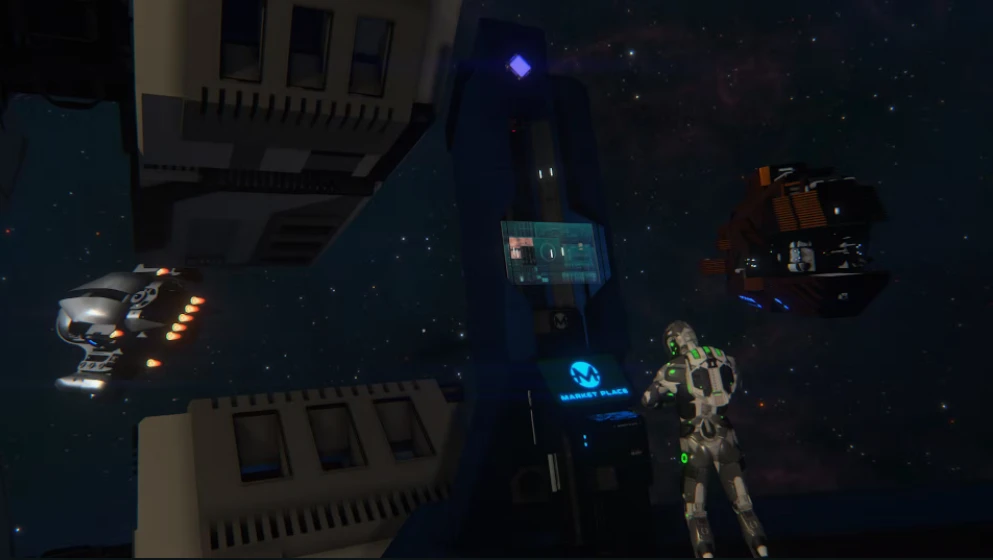 С обновлением Athena для космической Dual Universe в игре появится новая функция - рынок Aegis